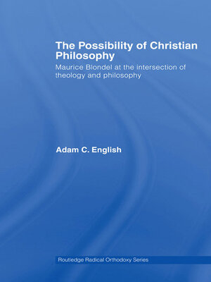 cover image of The Possibility of Christian Philosophy